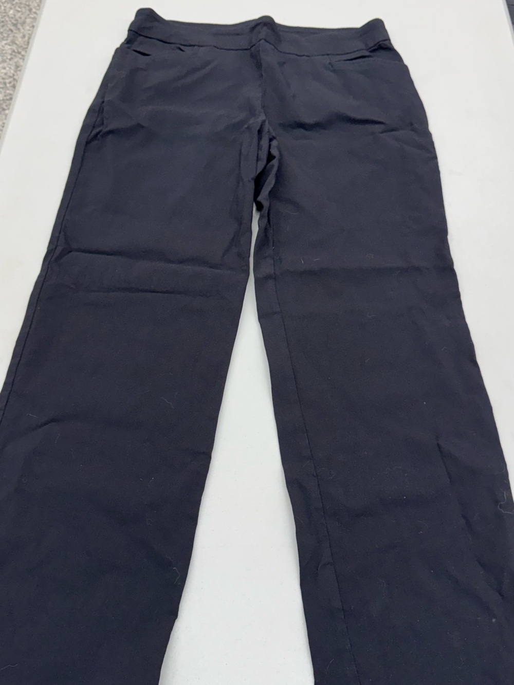Time and Tru Women's Black Straight-Leg Dress Pants